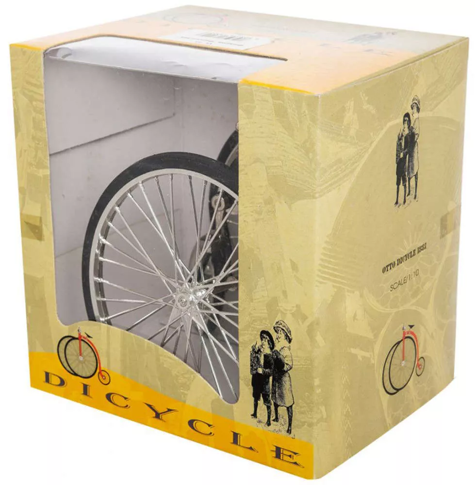 Фигурка-модель Велосипед Otto Dicycle 1881