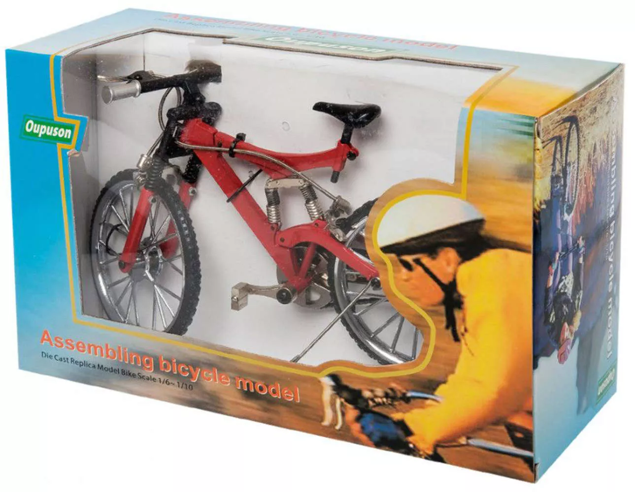 Фигурка-модель Велосипед горный MTB (красный)