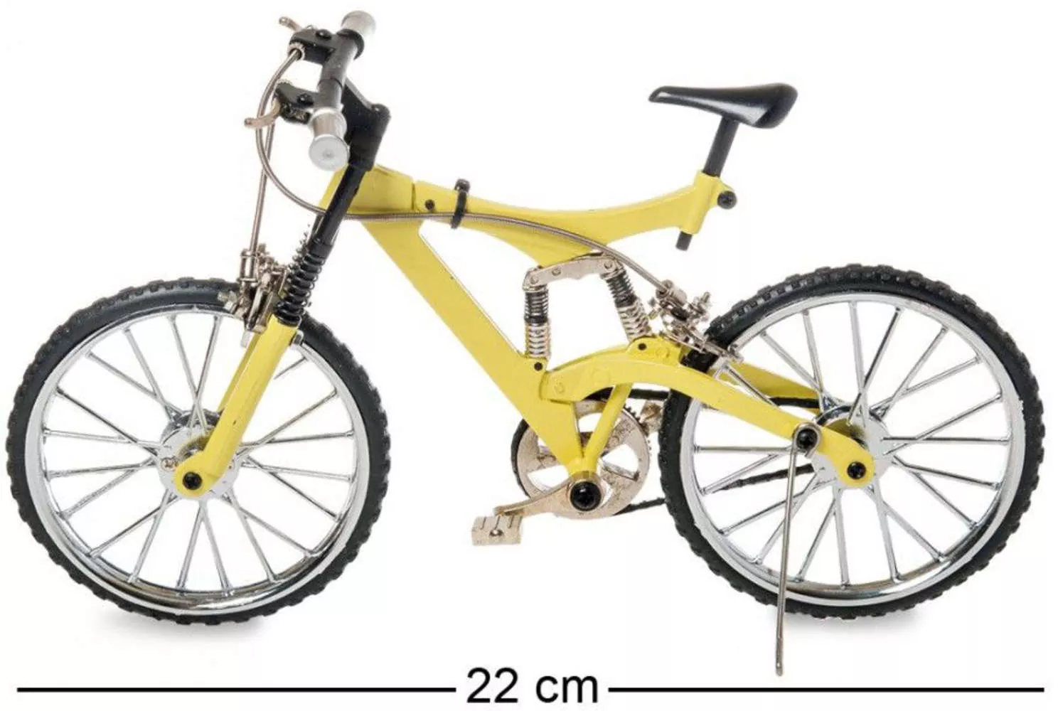 Фигурка-модель Велосипед горный MTB (желтый)