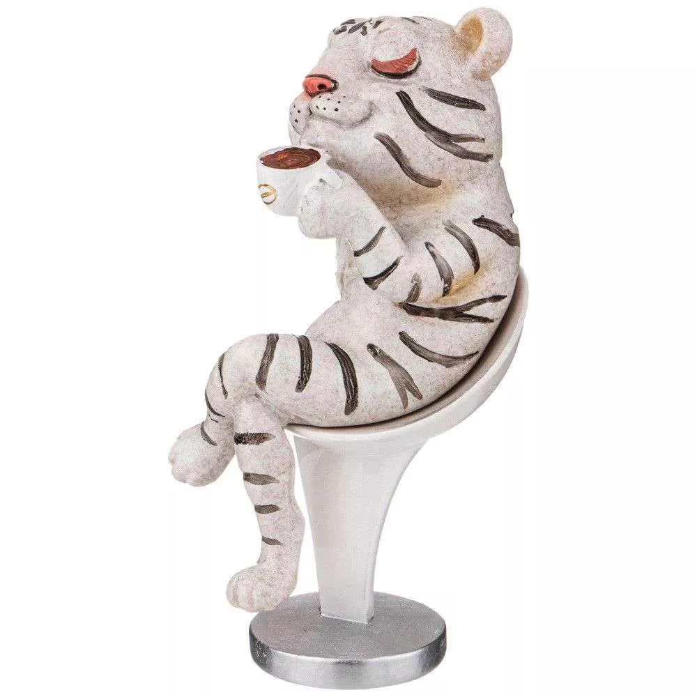 Фигурка Тигруля с кофе
