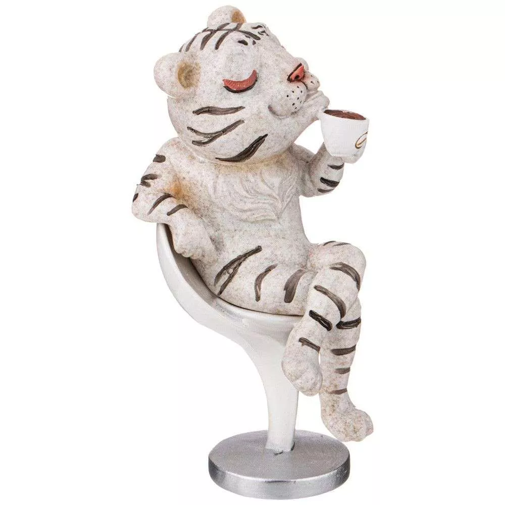 Фигурка Тигруля с кофе
