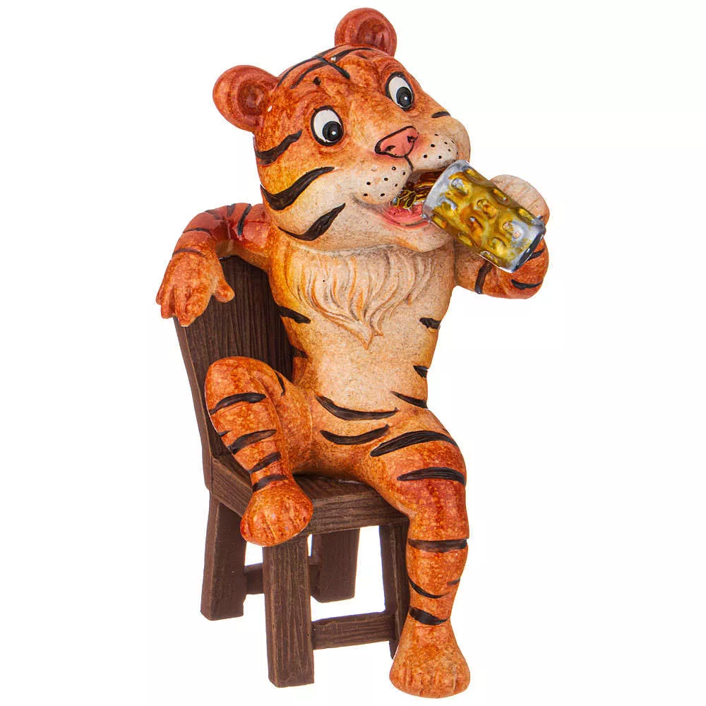 Фигурка Тигруля с пивом