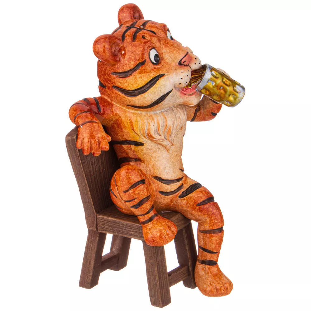 Фигурка Тигруля с пивом