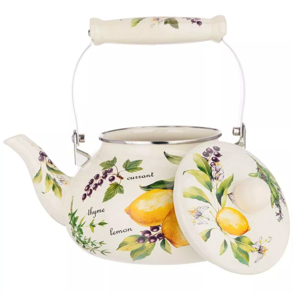 Чайник эмалированный Lemon