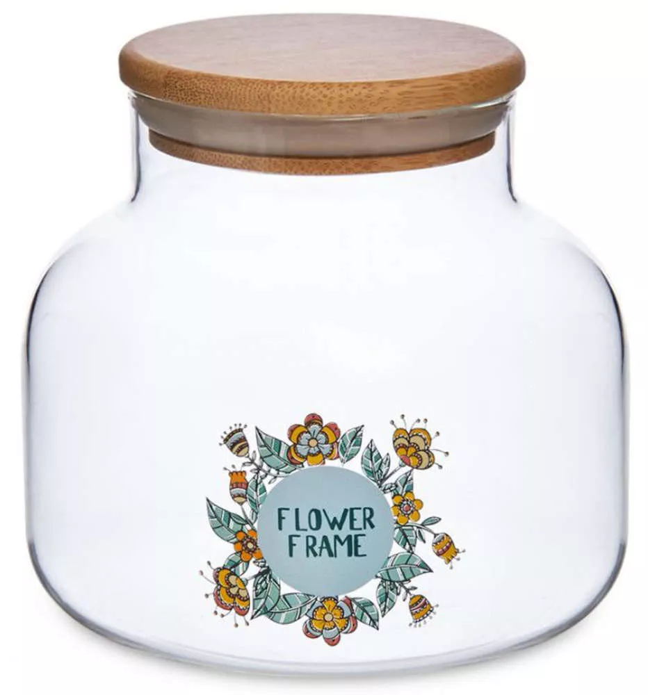Банка для сыпучих Flower Frame