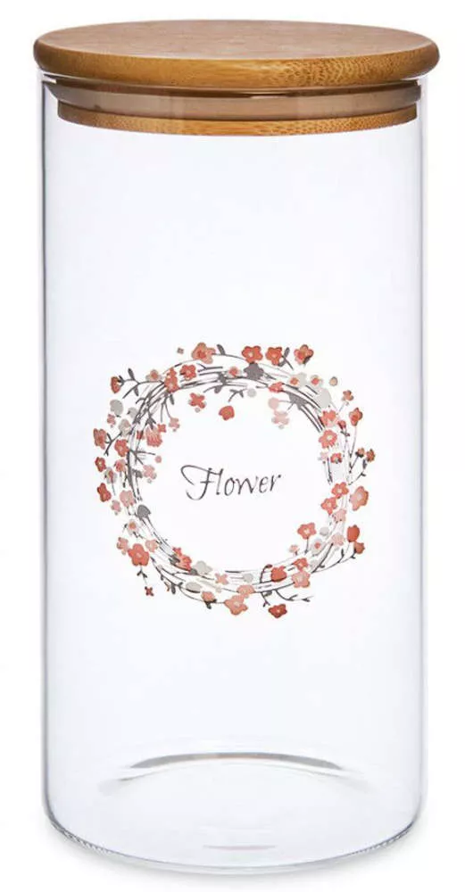 Банка для сыпучих Flower