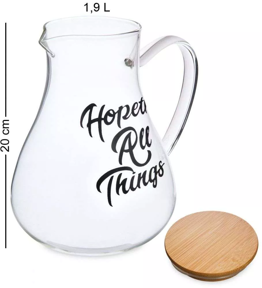 Кувшин с крышкой Hopeth All Things