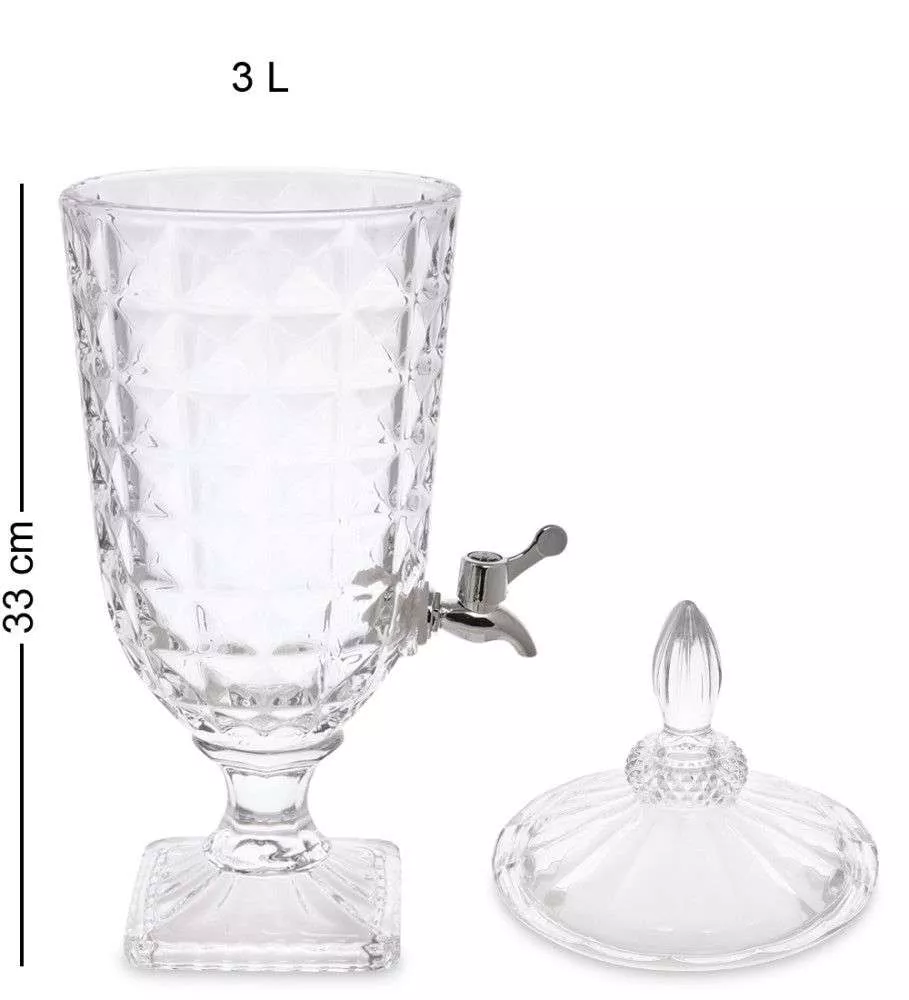 Диспенсер стеклянный для напитков Quality Glassware
