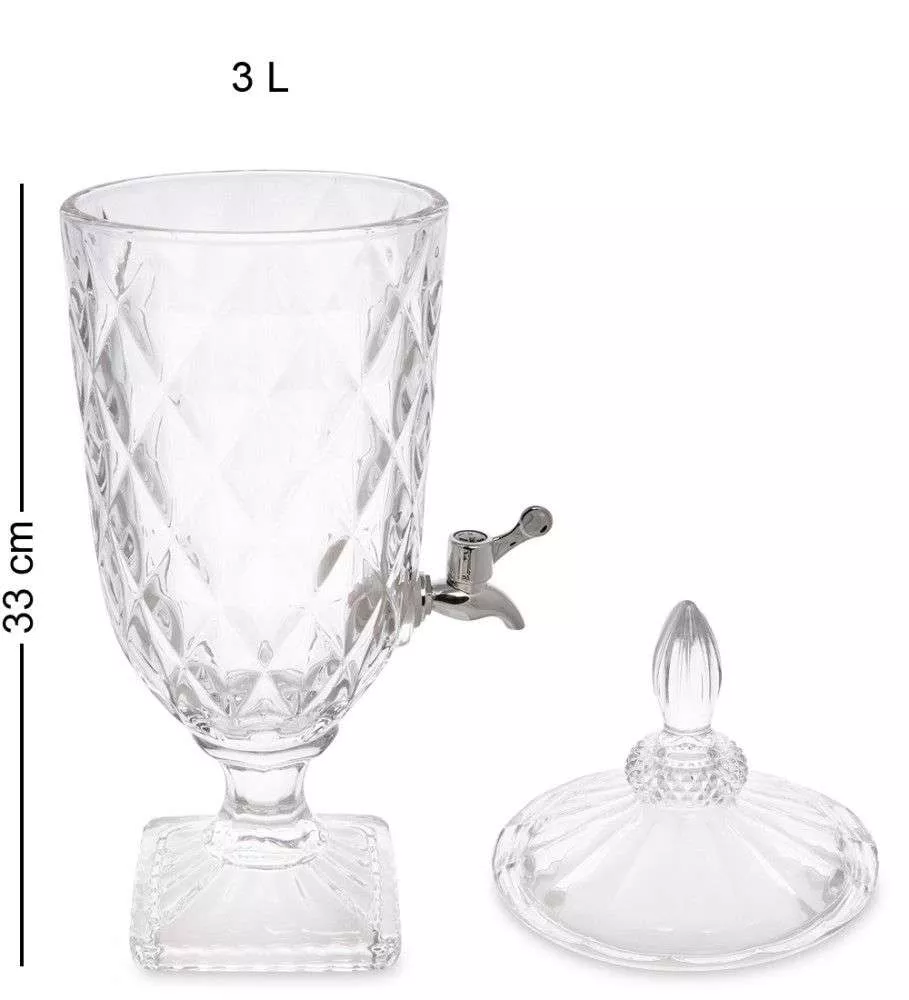 Диспенсер стеклянный для напитков Quality Glassware