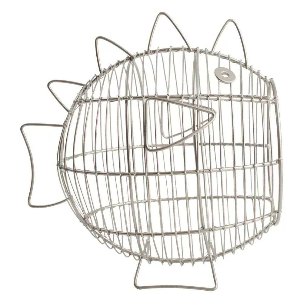 Корзина Fish Grey