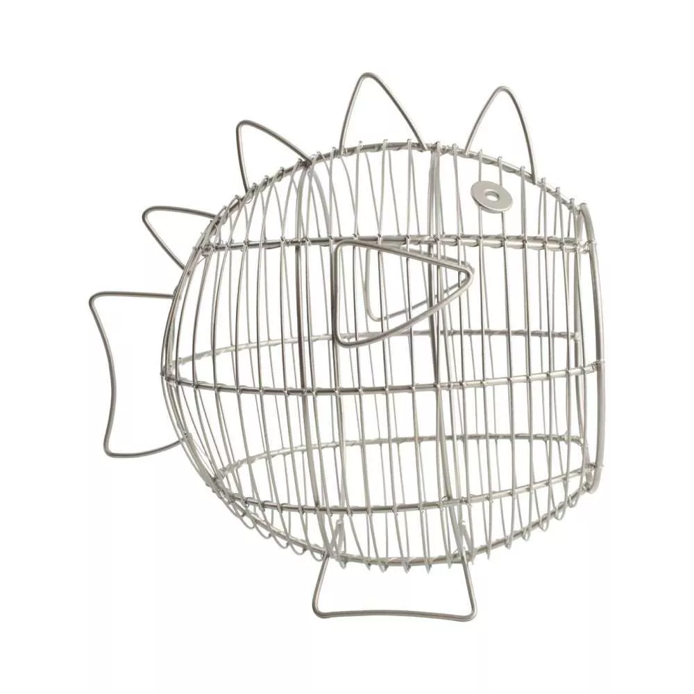 Корзина Fish Grey