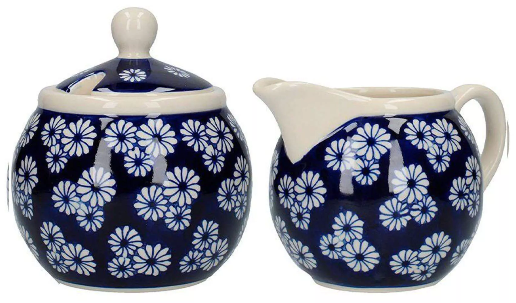 Сахарница и молочник London Pottery