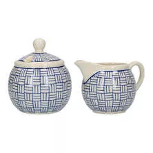 Сахарница и молочник London Pottery