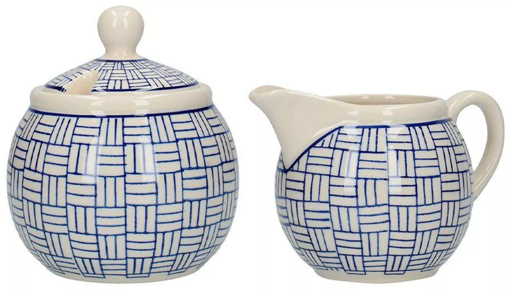 Сахарница и молочник London Pottery