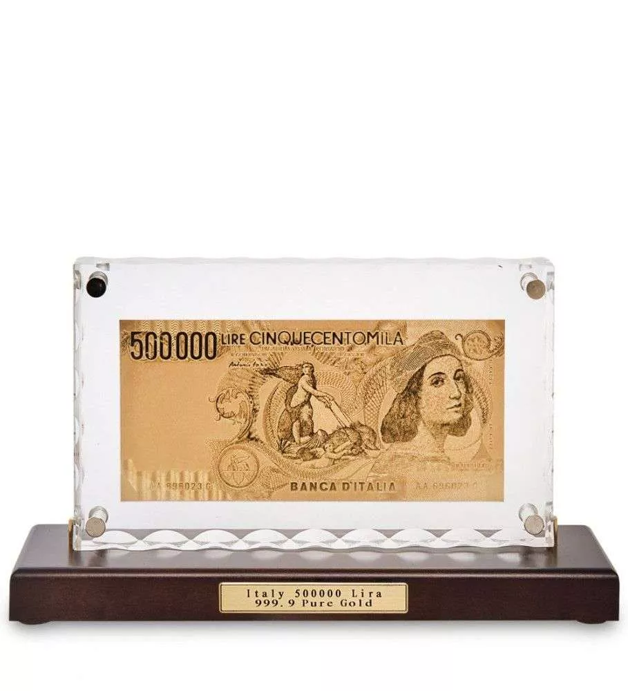 Банкнота 500 000 ITL (лира) Италия