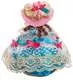 Кукла-шкатулка Дама в шляпке