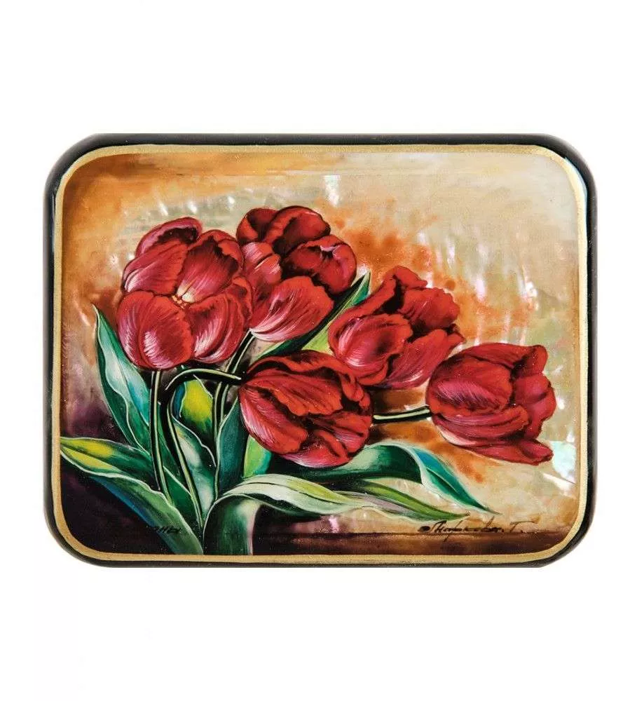 Шкатулка Тюльпаны (Маркова)