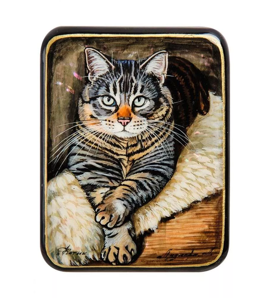Шкатулка Котик (Лидяева)