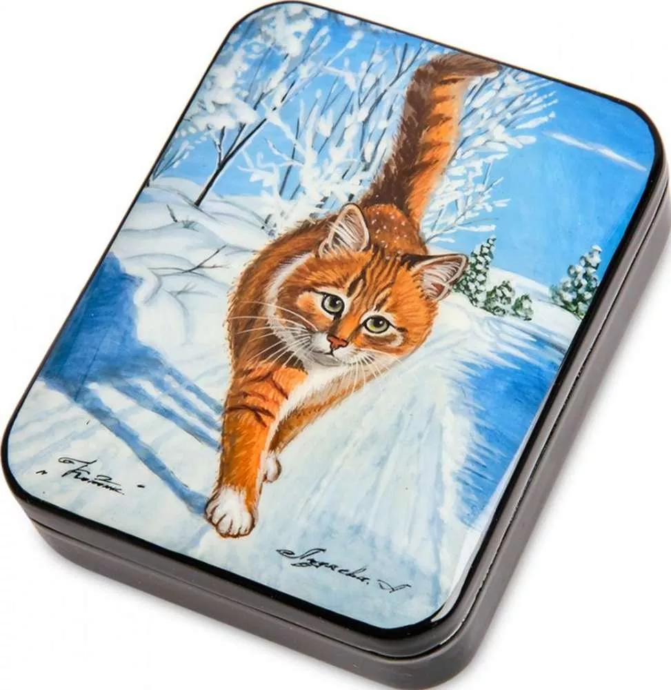 Шкатулка Котик (Лидяева Л.)