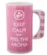 Кружка Keep Calm and Smeel The Coffee (розовая)