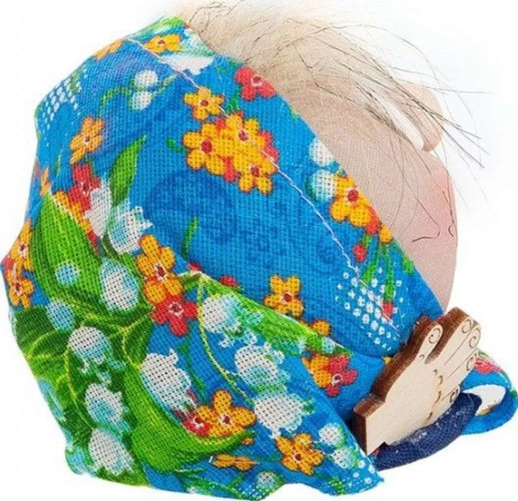 Домовой Колобок Любава (символ счастья)