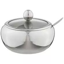 Сахарница с ложкой Silver