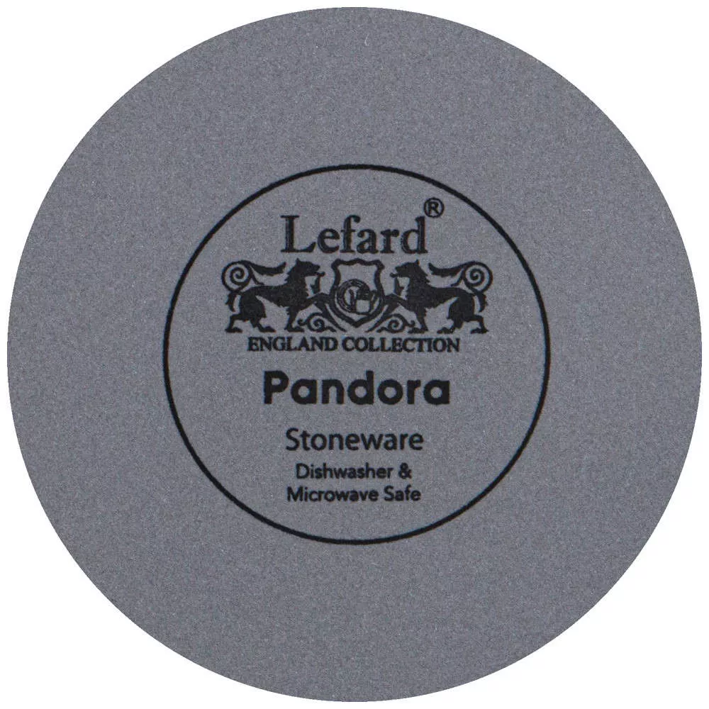 Тарелка обеденная Pandora (серая)