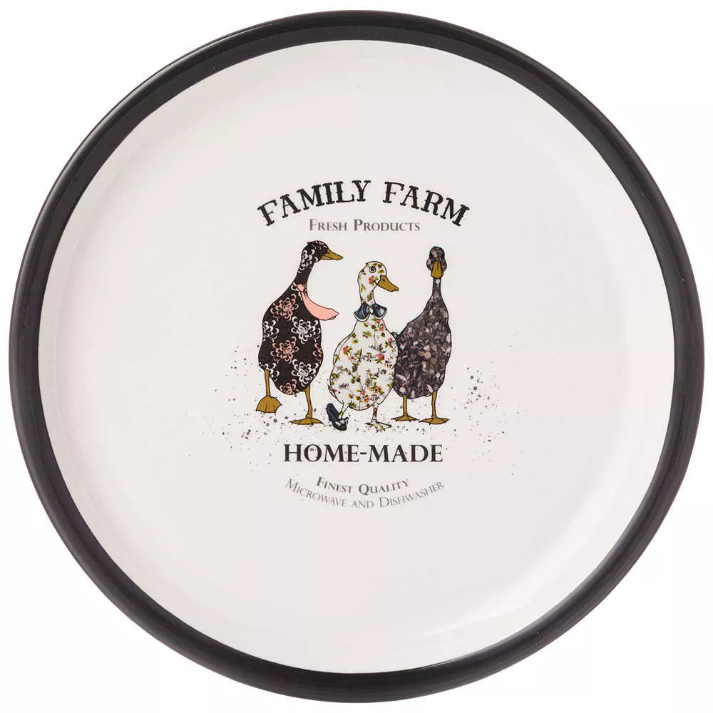Тарелка закусочная Family farm