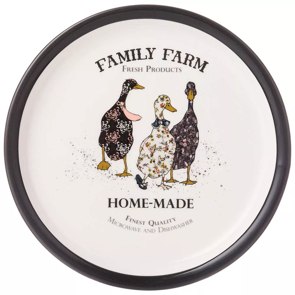 Тарелка десертная Family farm