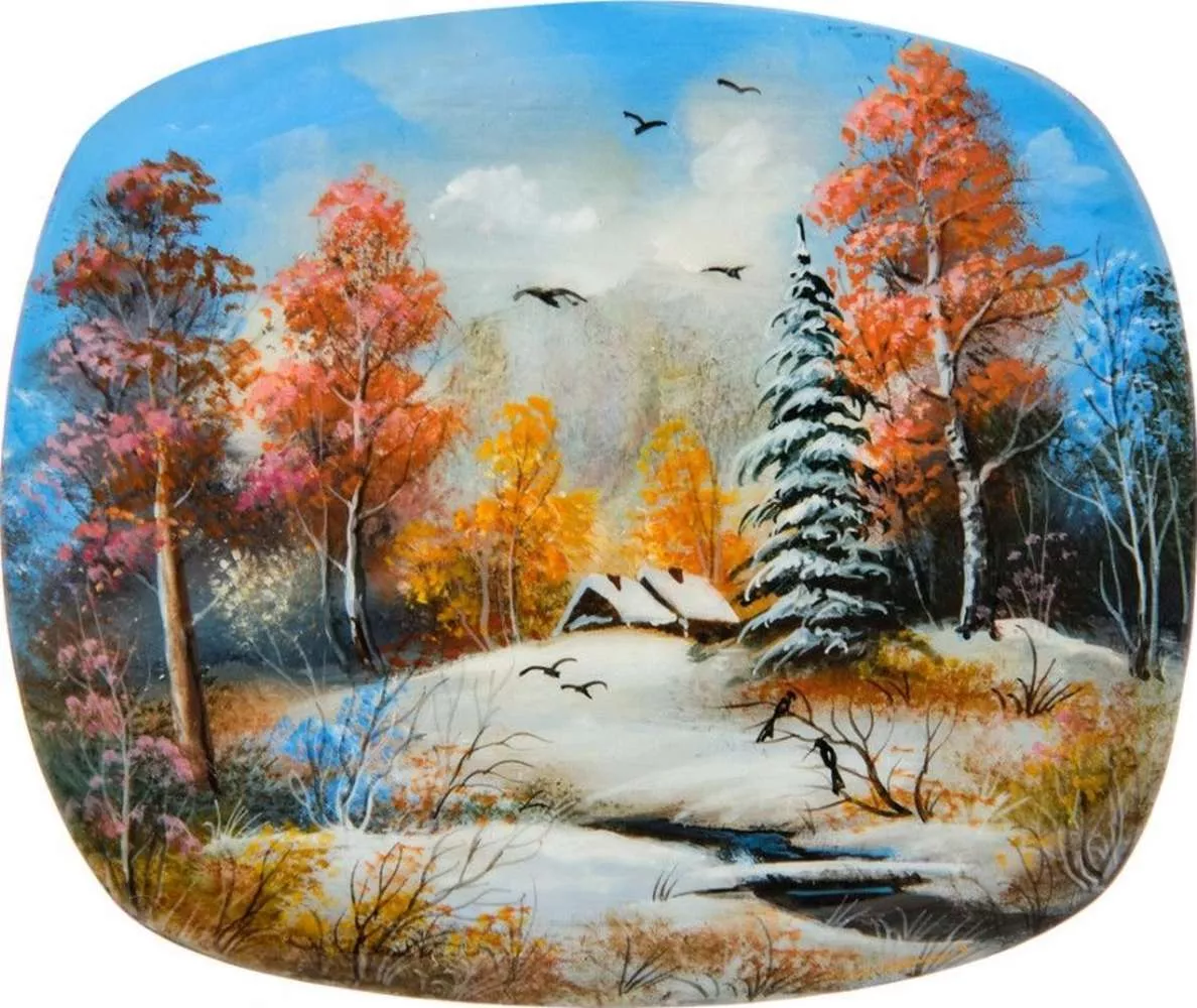 Шкатулка Зима