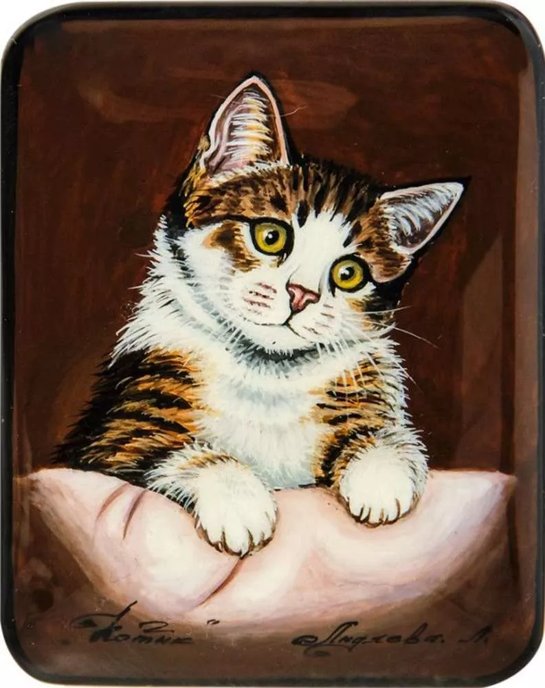 Шкатулка Котик (Лидяева)