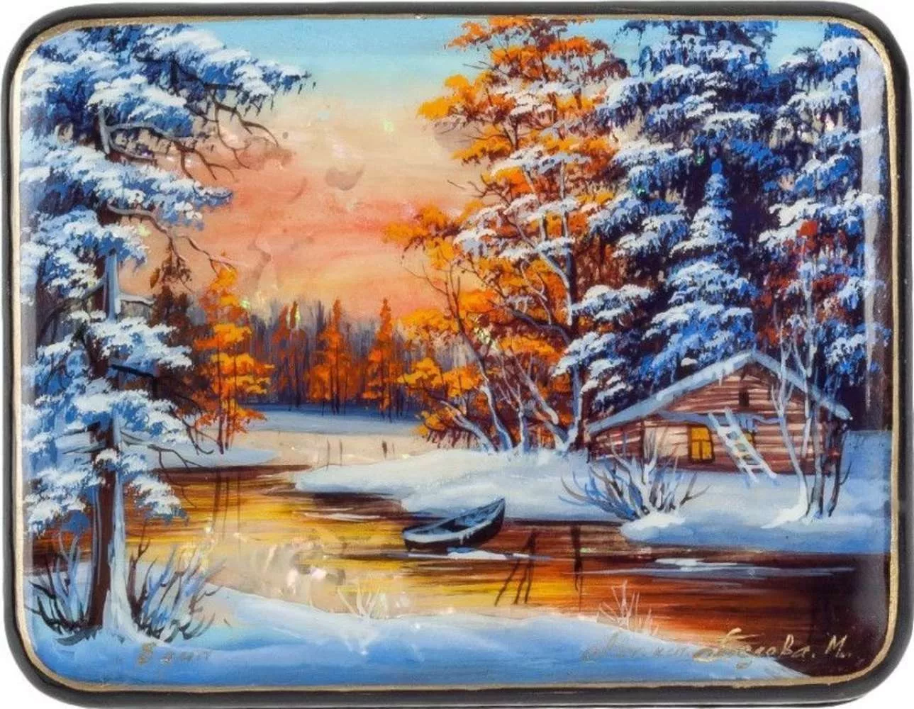 Шкатулка Зима (Белова)