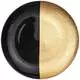 Тарелка Bohemia black/gold