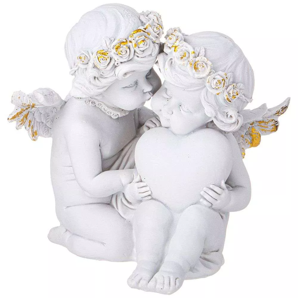 Фигурка Влюбленные ангелочки коллекция Amore