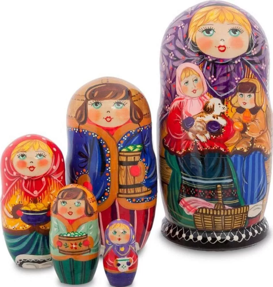 Матрешка Семейка