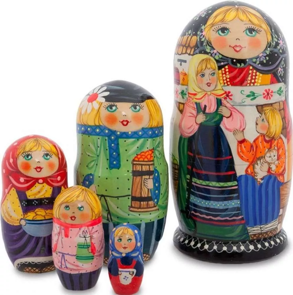 Матрешка Семейка