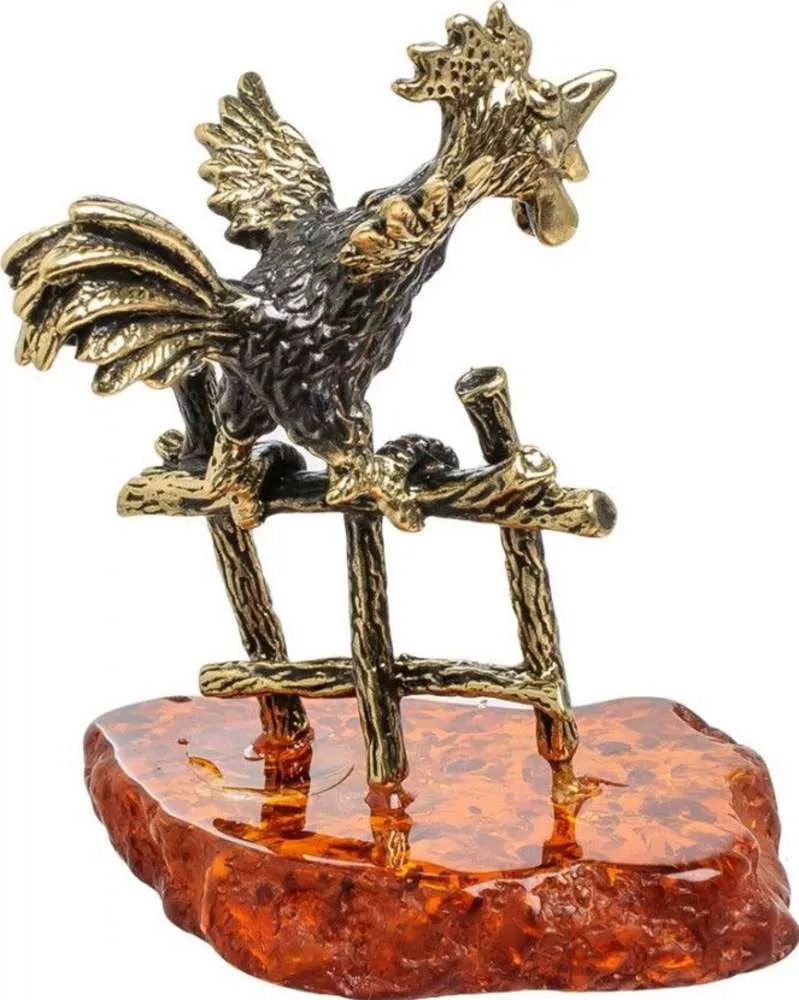 Фигурка Петух будильник