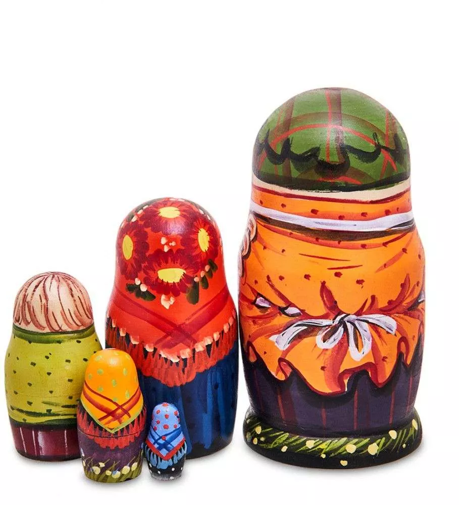 Матрешка Семейка Малая