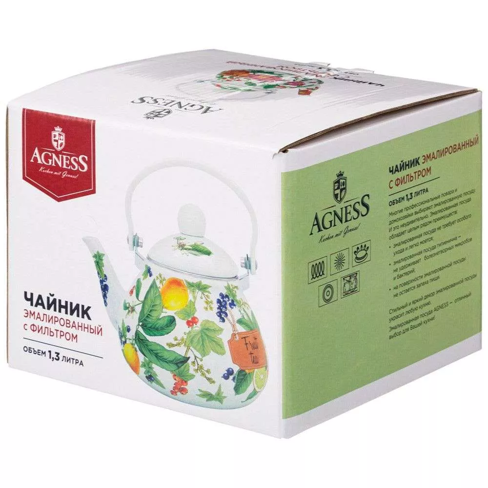 Чайник эмалированный Fruit Tea