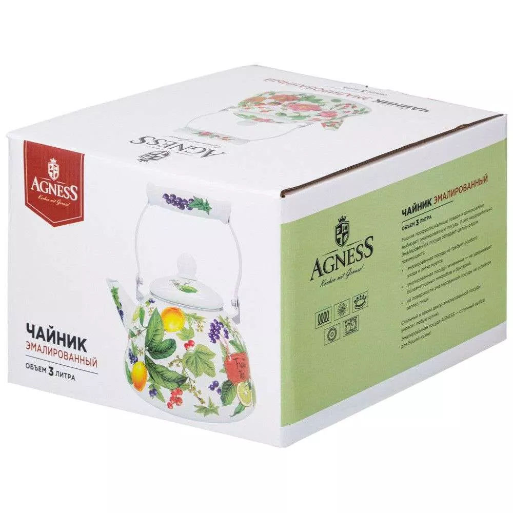Чайник эмалированный Fruit Tea