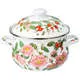 Кастрюля эмалированная Rosehip Tea