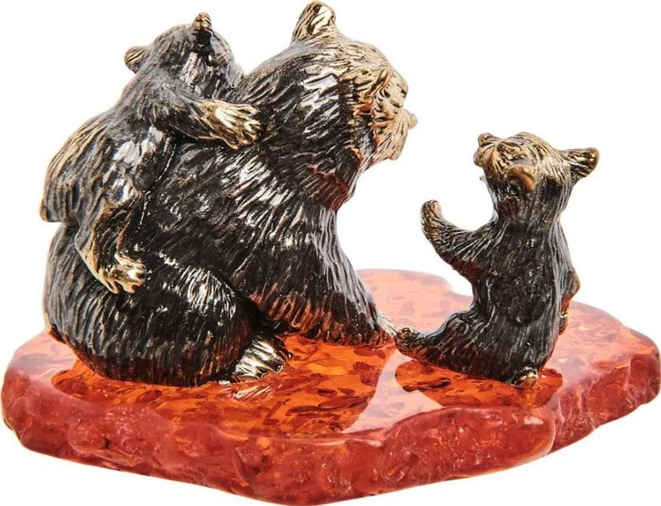 Фигурка Медведь с малышами