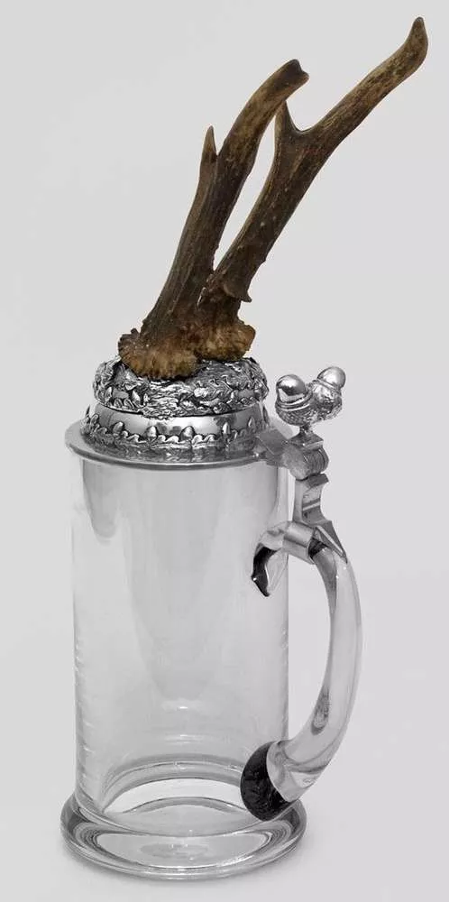 Пивная кружка с рожками косули