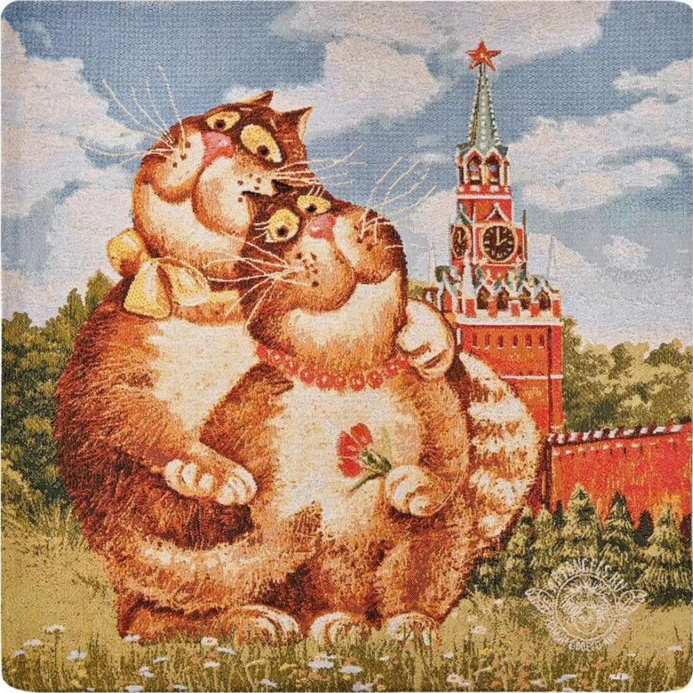 Наволочка гобеленовая Красиво жить не запретишь!