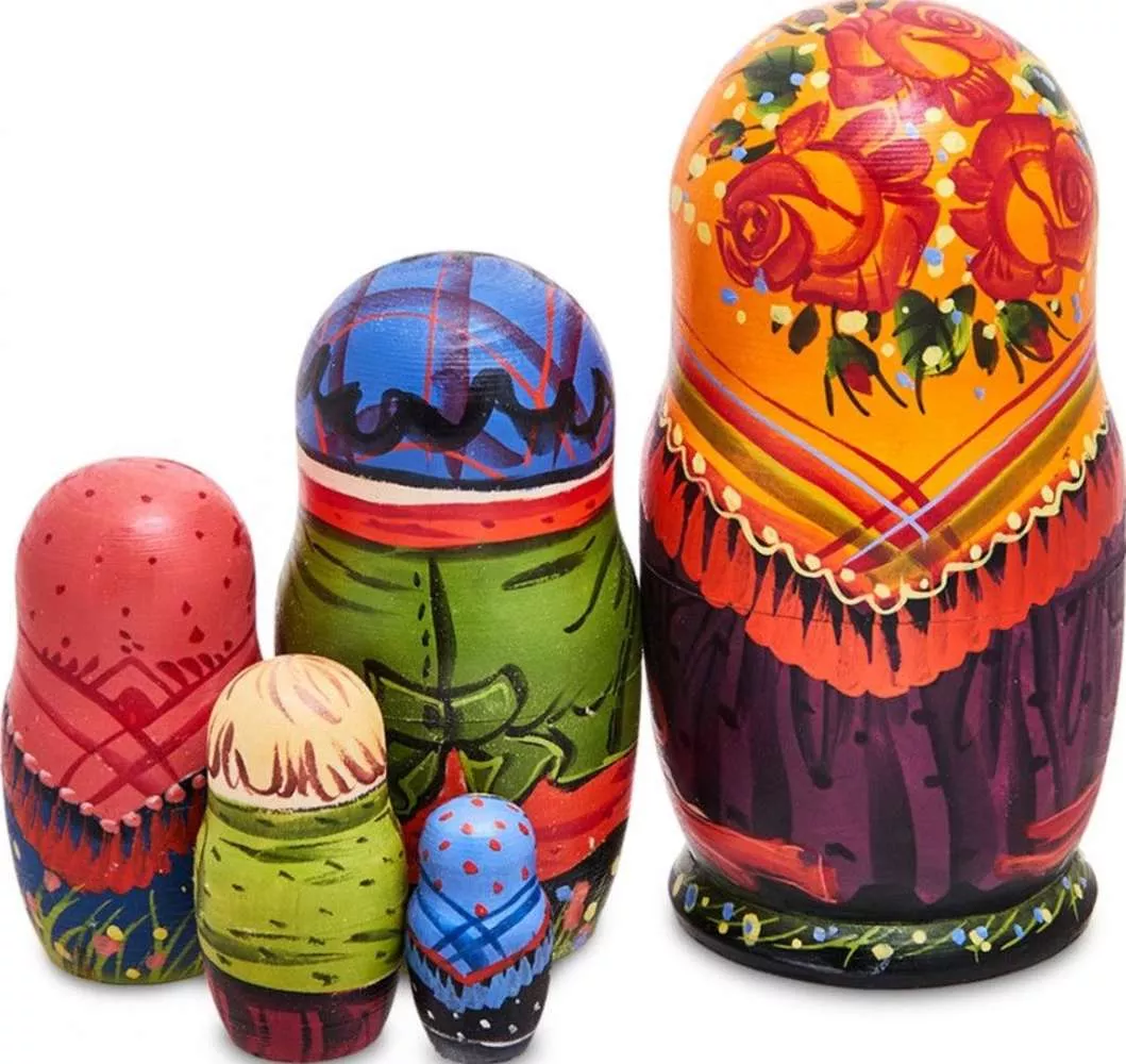 Матрешка Семейка Большая
