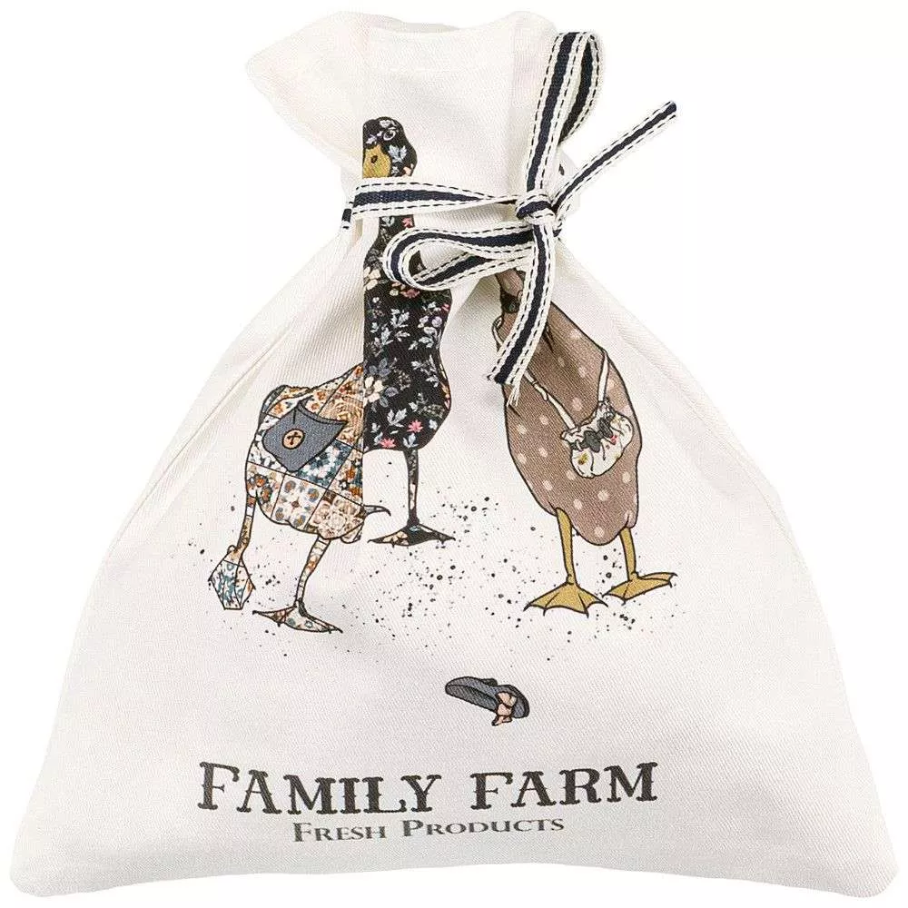 Мешочек подарочный Family farm (белый)