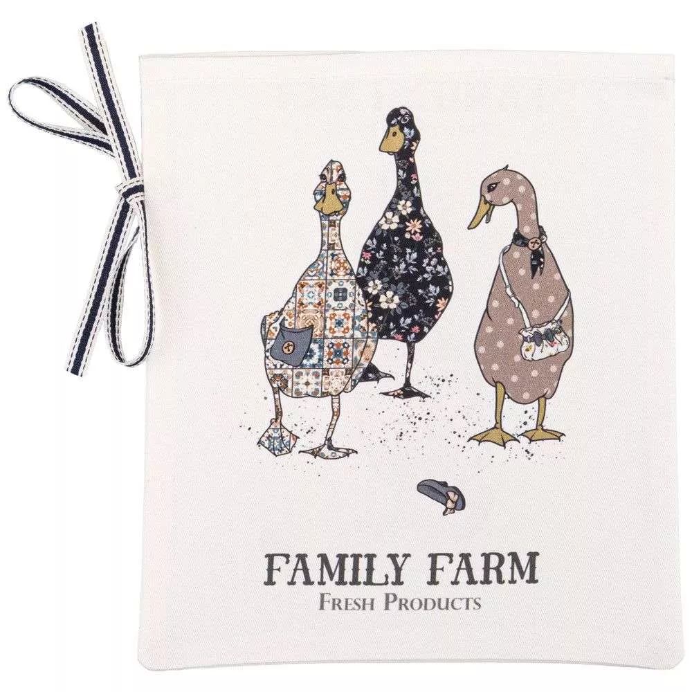 Мешочек подарочный Family farm (белый)