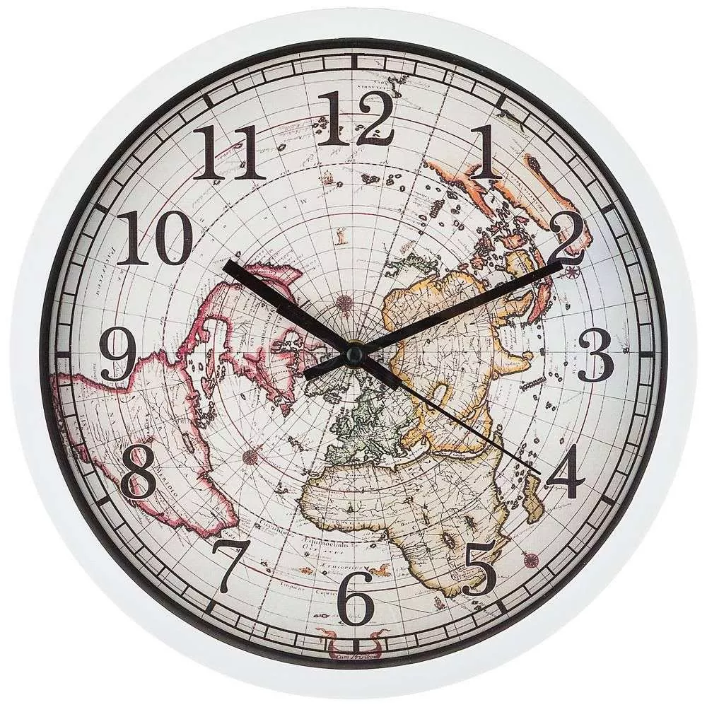 Часы настенные кварцевые World mapе