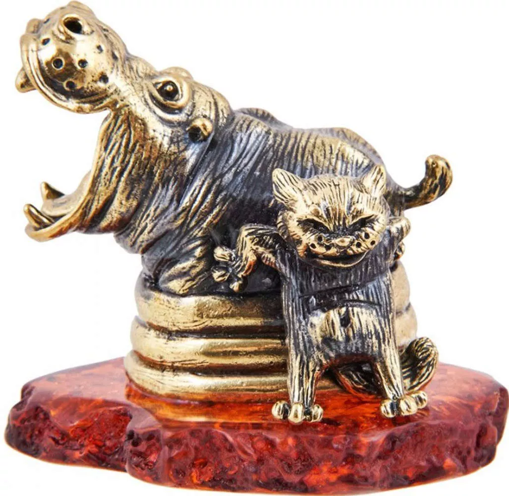 Фигурка Бегемот и Кот Держись Бро