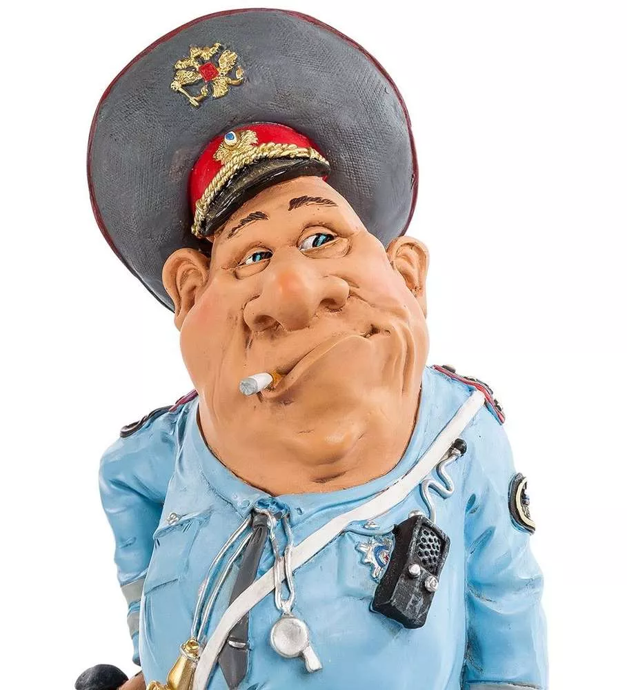 Статуэтка Полицейский. Ну настоящий полковник...